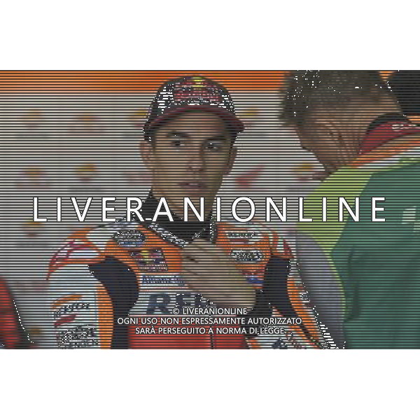 14.11.2017. Circuito Ricardo Tormo, Valencia, Spagna. Primo giorno di test. Marc Marquez FOTO G.PIAZZOLLA-AG ALDO LIVERANI SAS