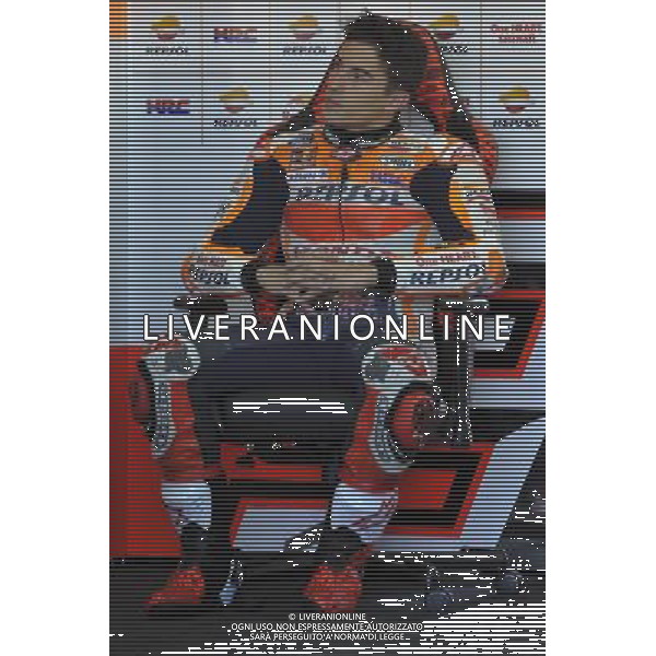 14.11.2017. Circuito Ricardo Tormo, Valencia, Spagna. Primo giorno di test. Marc Marquez FOTO G.PIAZZOLLA-AG ALDO LIVERANI SAS