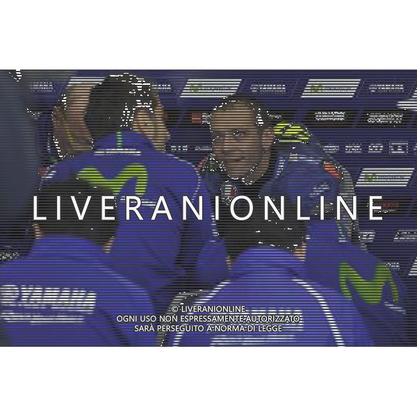 14.11.2017. Circuito Ricardo Tormo, Valencia, Spagna. Primo giorno di test. Valentino Rossi FOTO G.PIAZZOLLA-AG ALDO LIVERANI SAS