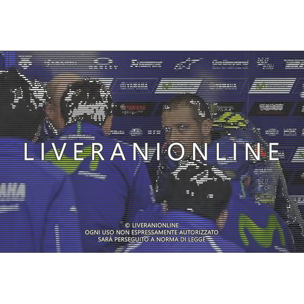 14.11.2017. Circuito Ricardo Tormo, Valencia, Spagna. Primo giorno di test. Valentino Rossi FOTO G.PIAZZOLLA-AG ALDO LIVERANI SAS