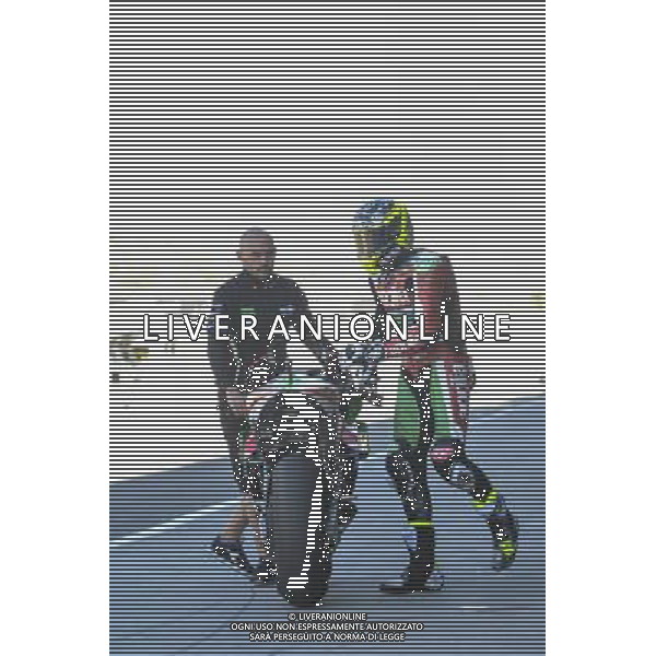 14.11.2017. Circuito Ricardo Tormo, Valencia, Spagna. Primo giorno di test. Aleix Espargaro FOTO G.PIAZZOLLA-AG ALDO LIVERANI SAS