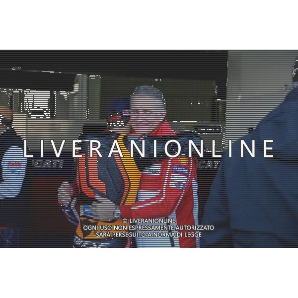 14.11.2017. Circuito Ricardo Tormo, Valencia, Spagna. Jack Miller e Paolo Ciabatti foto g.piazzolla-ag aldo liverani sas