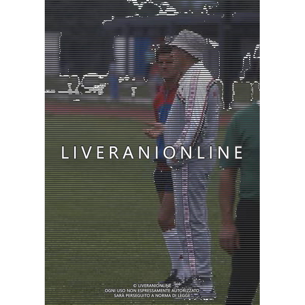 RETROSPETTINA NILS LIEDHOLM ALLENATORE NELLA FOTO NILS LIEDHOLM ALLENATORE MILAN CON FABIO CAPELLO AG ALDO LIVERANI SAS