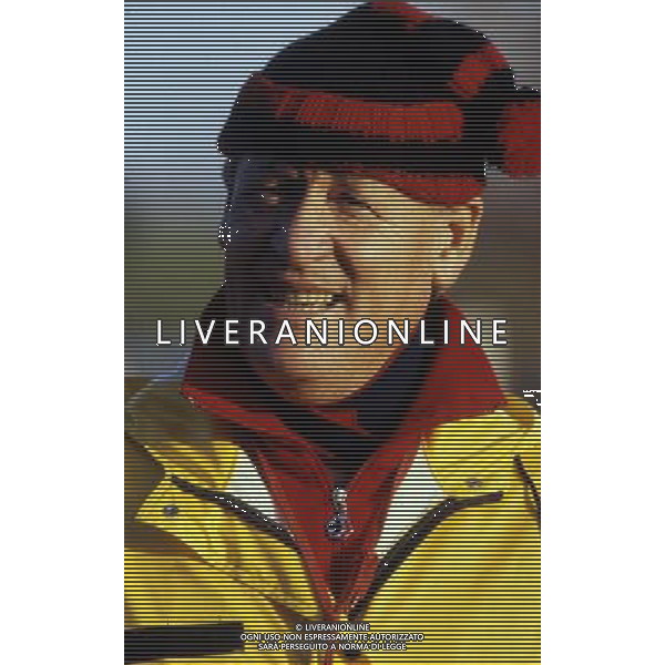 RETROSPETTINA NILS LIEDHOLM ALLENATORE NELLA FOTO NILS LIEDHOLM ALLENATORE MILAN AG ALDO LIVERANI SAS