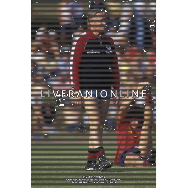 RETROSPETTINA NILS LIEDHOLM ALLENATORE NELLA FOTO NILS LIEDHOLM ALLENATORE MILAN AG ALDO LIVERANI SAS