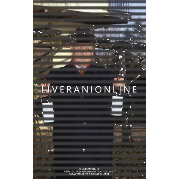 RETROSPETTINA NILS LIEDHOLM ALLENATORE NELLA FOTO NILS LIEDHOLM AG ALDO LIVERANI SAS