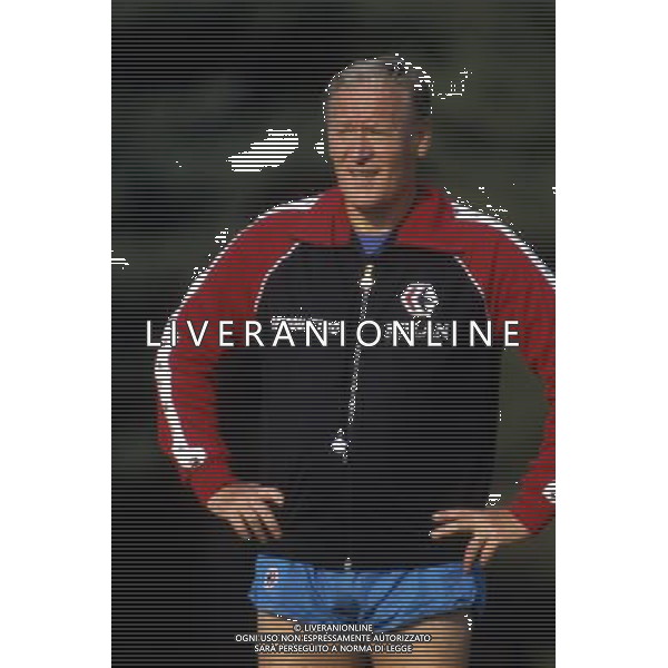 RETROSPETTINA NILS LIEDHOLM ALLENATORE NELLA FOTO NILS LIEDHOLM ALLENATORE MILAN AG ALDO LIVERANI SAS