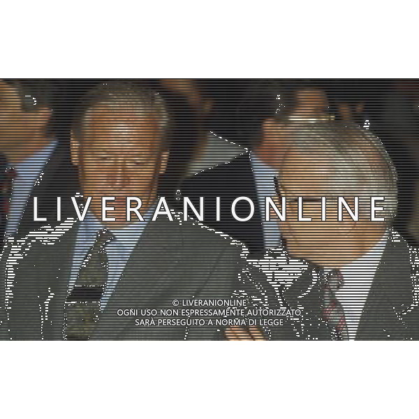 RETROSPETTINA NILS LIEDHOLM ALLENATORE NELLA FOTO NILS LIEDHOLM CON ENZO BIAGI AG ALDO LIVERANI SAS