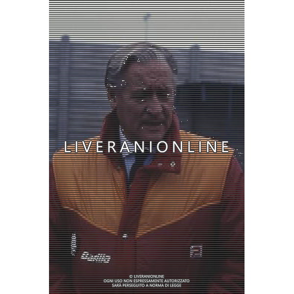 RETROSPETTINA NILS LIEDHOLM ALLENATORE NELLA FOTO NILS LIEDHOLM ALLENATORE ROMA AG ALDO LIVERANI SAS