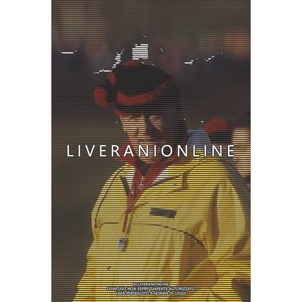 RETROSPETTINA NILS LIEDHOLM ALLENATORE NELLA FOTO NILS LIEDHOLM ALLENATORE MILAN AG ALDO LIVERANI SAS