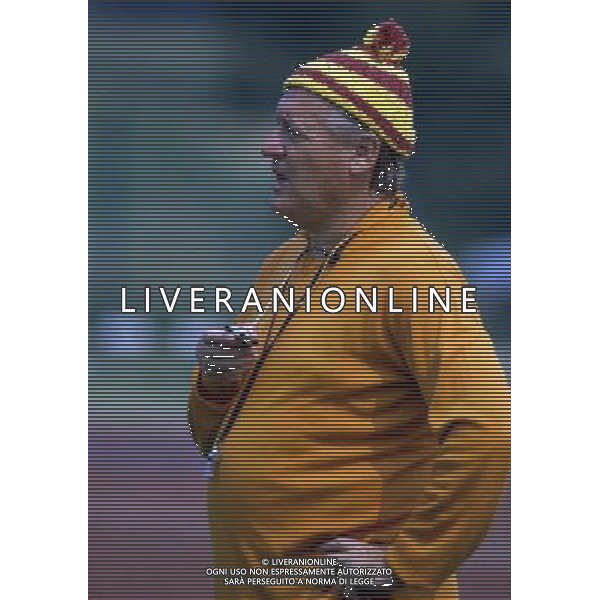 RETROSPETTINA NILS LIEDHOLM ALLENATORE NELLA FOTO NILS LIEDHOLM ALLENATORE ROMA AG ALDO LIVERANI SAS