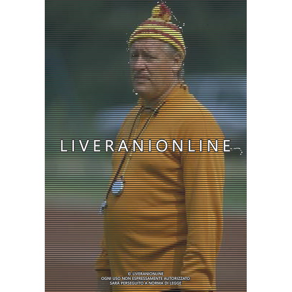RETROSPETTINA NILS LIEDHOLM ALLENATORE NELLA FOTO NILS LIEDHOLM ALLENATORE ROMA AG ALDO LIVERANI SAS