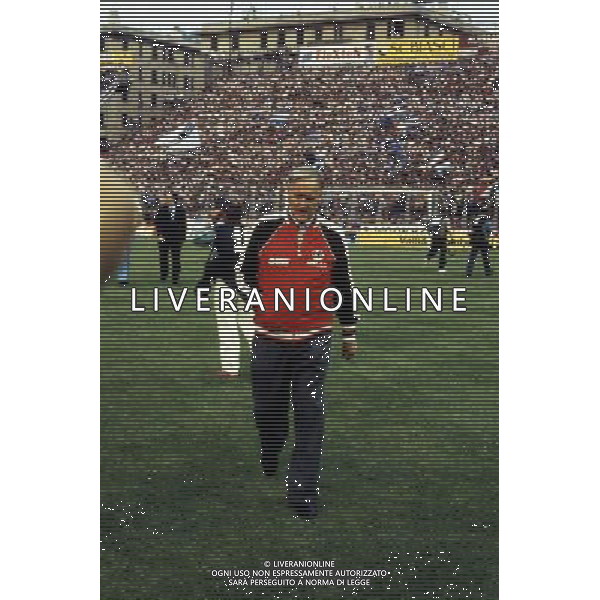 RETROSPETTINA NILS LIEDHOLM ALLENATORE NELLA FOTO NILS LIEDHOLM ALLENATORE MILAN AG ALDO LIVERANI SAS