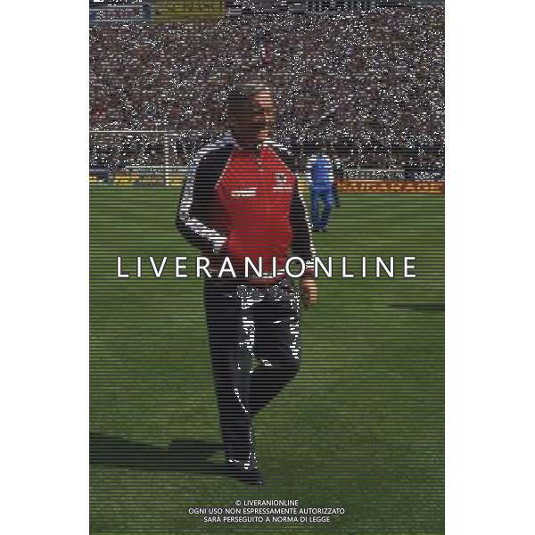 RETROSPETTINA NILS LIEDHOLM ALLENATORE NELLA FOTO NILS LIEDHOLM ALLENATORE MILAN AG ALDO LIVERANI SAS