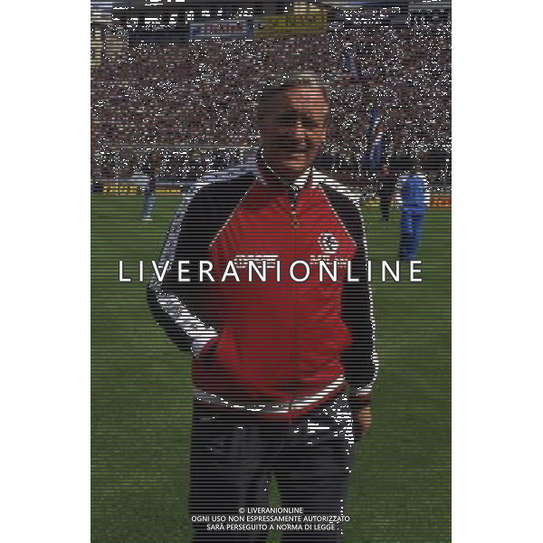 RETROSPETTINA NILS LIEDHOLM ALLENATORE NELLA FOTO NILS LIEDHOLM ALLENATORE MILAN AG ALDO LIVERANI SAS