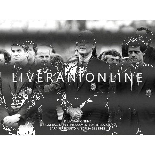 RETROSPETTINA NILS LIEDHOLM ALLENATORE NELLA FOTO NILS LIEDHOLM ALLENATORE MILAN AG ALDO LIVERANI SAS