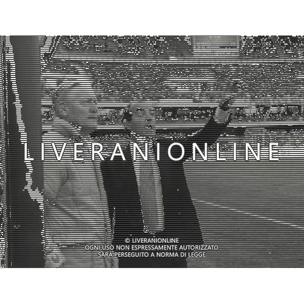 RETROSPETTINA NILS LIEDHOLM ALLENATORE NELLA FOTO NILS LIEDHOLM AG ALDO LIVERANI SAS