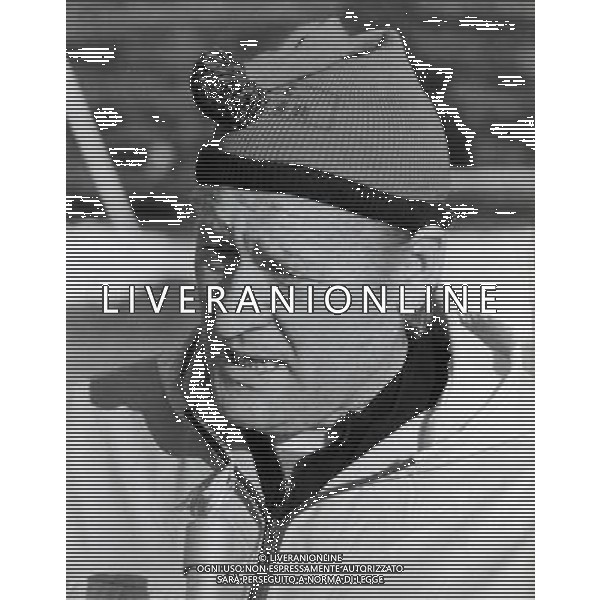 RETROSPETTINA NILS LIEDHOLM ALLENATORE NELLA FOTO NILS LIEDHOLM ALLENATORE MILAN AG ALDO LIVERANI SAS