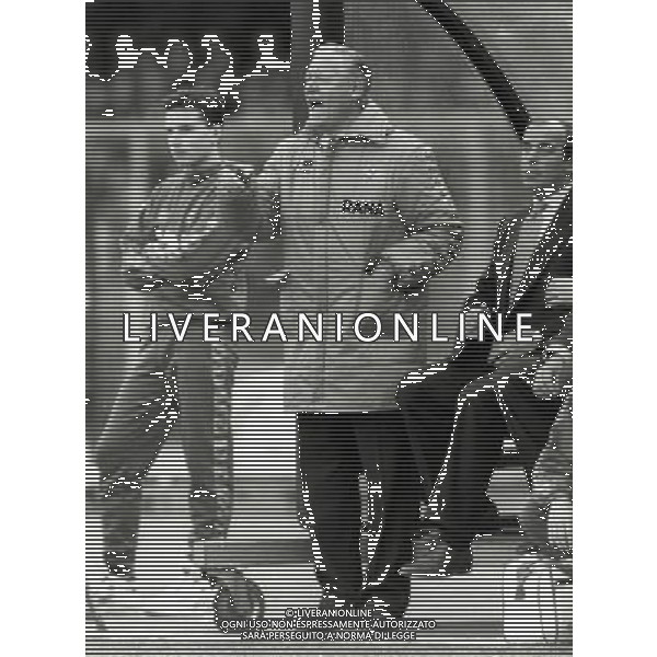 RETROSPETTINA NILS LIEDHOLM ALLENATORE NELLA FOTO NILS LIEDHOLM AG ALDO LIVERANI SAS