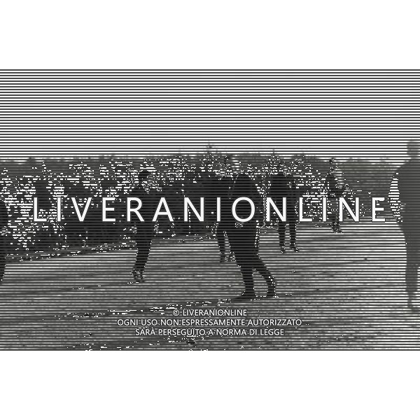 RETROSPETTINA NILS LIEDHOLM ALLENATORE NELLA FOTO NILS LIEDHOLM AG ALDO LIVERANI SAS