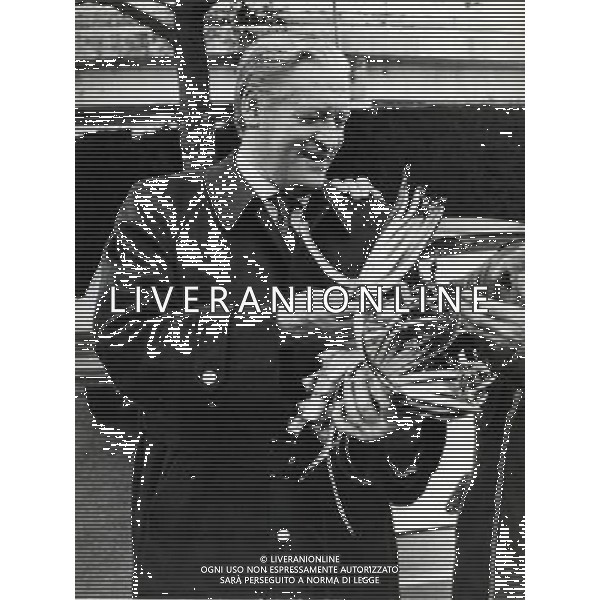 RETROSPETTINA NILS LIEDHOLM ALLENATORE NELLA FOTO NILS LIEDHOLM AG ALDO LIVERANI SAS