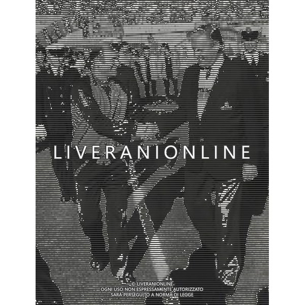 RETROSPETTINA NILS LIEDHOLM ALLENATORE NELLA FOTO NILS LIEDHOLM AG ALDO LIVERANI SAS