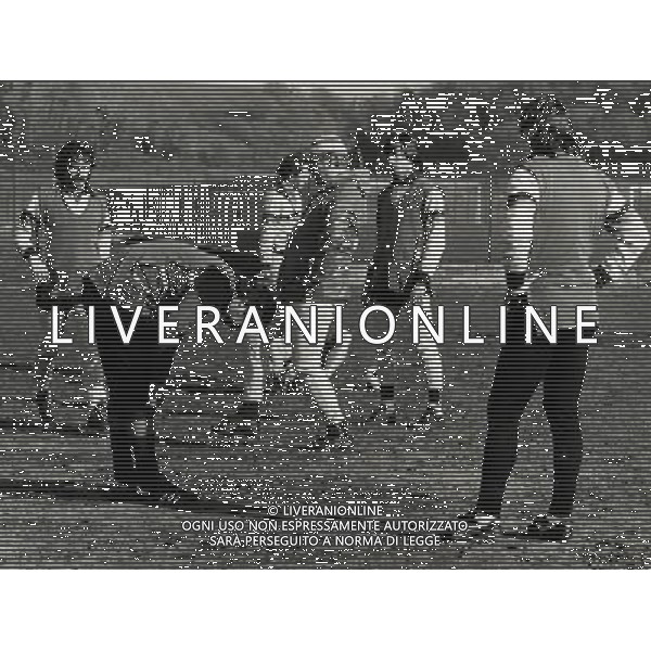 RETROSPETTINA NILS LIEDHOLM ALLENATORE NELLA FOTO NILS LIEDHOLM ALLENATORE ROMA AG ALDO LIVERANI SAS