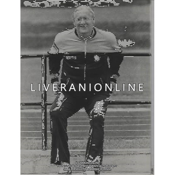 RETROSPETTINA NILS LIEDHOLM ALLENATORE NELLA FOTO NILS LIEDHOLM ALLENATORE ROMA AG ALDO LIVERANI SAS