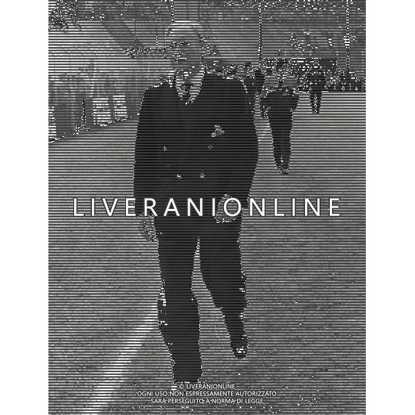 RETROSPETTINA NILS LIEDHOLM ALLENATORE NELLA FOTO NILS LIEDHOLM ALLENATORE ROMA AG ALDO LIVERANI SAS