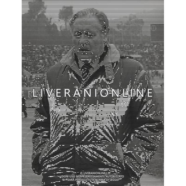 RETROSPETTINA NILS LIEDHOLM ALLENATORE NELLA FOTO NILS LIEDHOLM ALLENATORE ROMA AG ALDO LIVERANI SAS