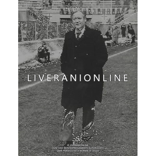 RETROSPETTINA NILS LIEDHOLM ALLENATORE NELLA FOTO NILS LIEDHOLM AG ALDO LIVERANI SAS