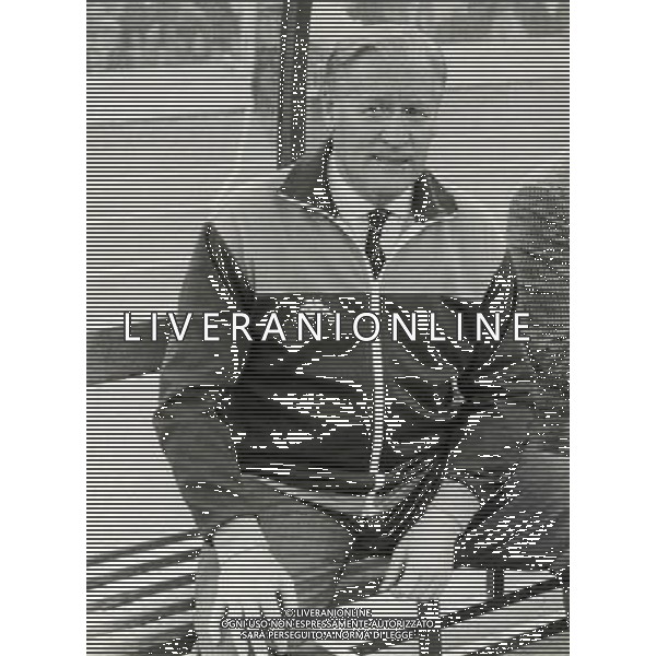 RETROSPETTINA NILS LIEDHOLM ALLENATORE NELLA FOTO NILS LIEDHOLM ALLENATORE ROMA AG ALDO LIVERANI SAS