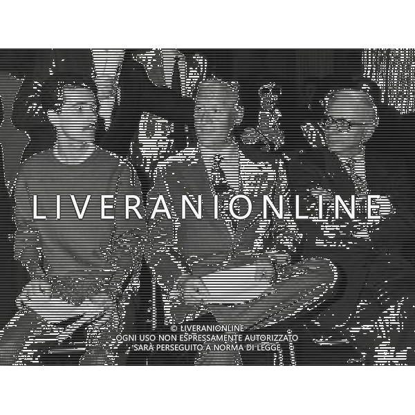 RETROSPETTINA NILS LIEDHOLM ALLENATORE NELLA FOTO ALBERTO COVA NILS LIEDHOLM ED ENZO BIAGI AG ALDO LIVERANI SAS