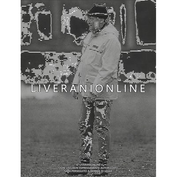 RETROSPETTINA NILS LIEDHOLM ALLENATORE NELLA FOTO NILS LIEDHOLM ALLENATORE MILAN AG ALDO LIVERANI SAS