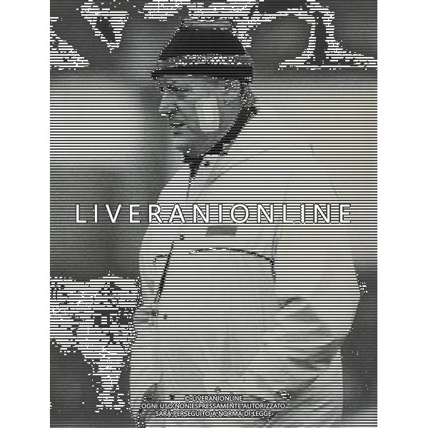 RETROSPETTINA NILS LIEDHOLM ALLENATORE NELLA FOTO NILS LIEDHOLM ALLENATORE MILAN AG ALDO LIVERANI SAS