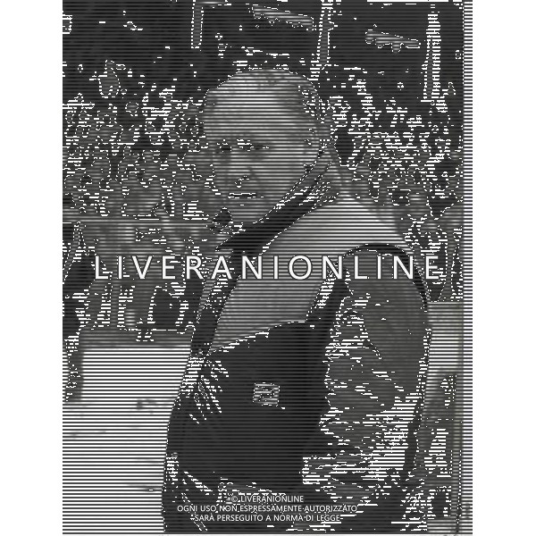 RETROSPETTINA NILS LIEDHOLM ALLENATORE NELLA FOTO NILS LIEDHOLM ALLENATORE ROMA AG ALDO LIVERANI SAS