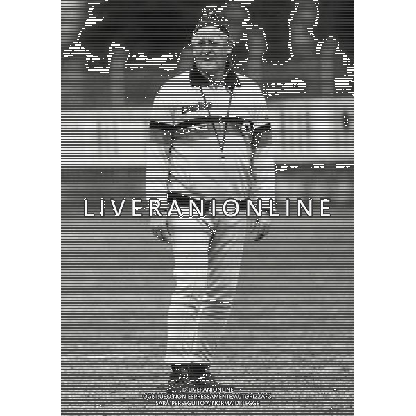 RETROSPETTINA NILS LIEDHOLM ALLENATORE NELLA FOTO NILS LIEDHOLM ALLENATORE ROMA AG ALDO LIVERANI SAS