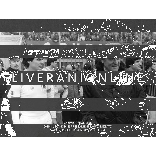 RETROSPETTINA NILS LIEDHOLM ALLENATORE NELLA FOTO NILS LIEDHOLM CON AGOSTINO DI BARTOLOMEI AG ALDO LIVERANI SAS