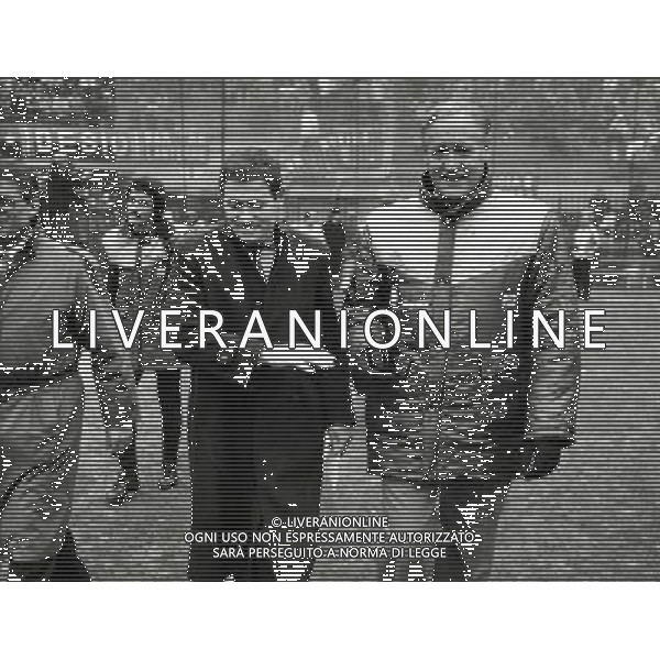 RETROSPETTINA NILS LIEDHOLM ALLENATORE NELLA FOTO NILS LIEDHOLM CON LUIGI RADICE AG ALDO LIVERANI SAS