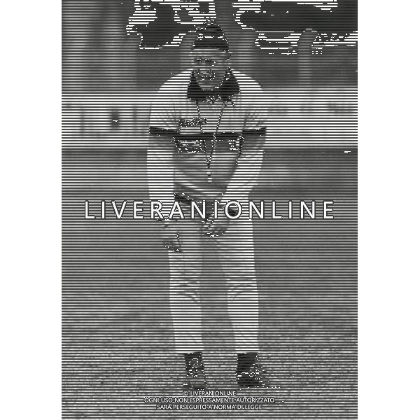 RETROSPETTINA NILS LIEDHOLM ALLENATORE NELLA FOTO NILS LIEDHOLM ALLENATORE ROMA AG ALDO LIVERANI SAS