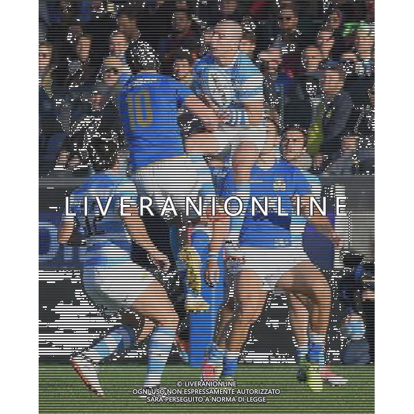 Credit Agricole Cariparma Test Match 2017 di Rugby Firenze - 18.11.2017 Italia-Argentina Nella Foto:carlo Canna - Santiago Gonzalez Inglesias /Ph.Vitez-Ag. Aldo Liverani