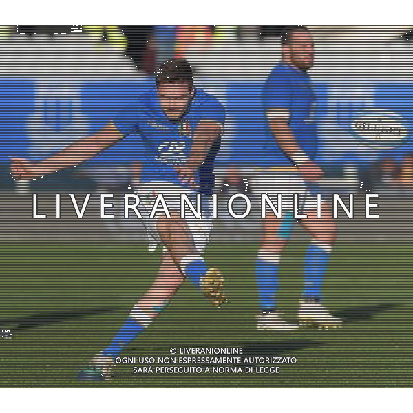 Credit Agricole Cariparma Test Match 2017 di Rugby Firenze - 18.11.2017 Italia-Argentina Nella Foto:Carlo Canna realizza un altro calcio /Ph.Vitez-Ag. Aldo Liverani