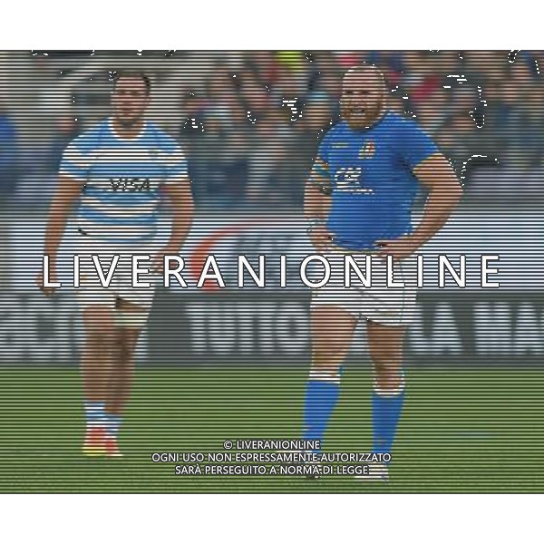 Credit Agricole Cariparma Test Match 2017 di Rugby Firenze - 18.11.2017 Italia-Argentina Nella Foto:Leonardo Ghiraldini /Ph.Vitez-Ag. Aldo Liverani