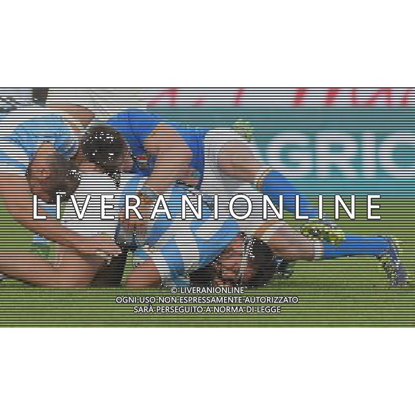 Credit Agricole Cariparma Test Match 2017 di Rugby Firenze - 18.11.2017 Italia-Argentina Nella Foto:Lucas Paz - Abraham Steyn /Ph.Vitez-Ag. Aldo Liverani