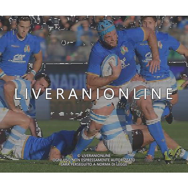 Credit Agricole Cariparma Test Match 2017 di Rugby Firenze - 18.11.2017 Italia-Argentina Nella Foto:Marco Fuser /Ph.Vitez-Ag. Aldo Liverani