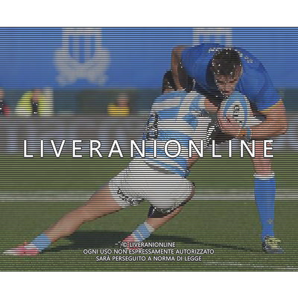 Credit Agricole Cariparma Test Match 2017 di Rugby Firenze - 18.11.2017 Italia-Argentina Nella Foto:Abraham Steyn - Martin Landajo /Ph.Vitez-Ag. Aldo Liverani