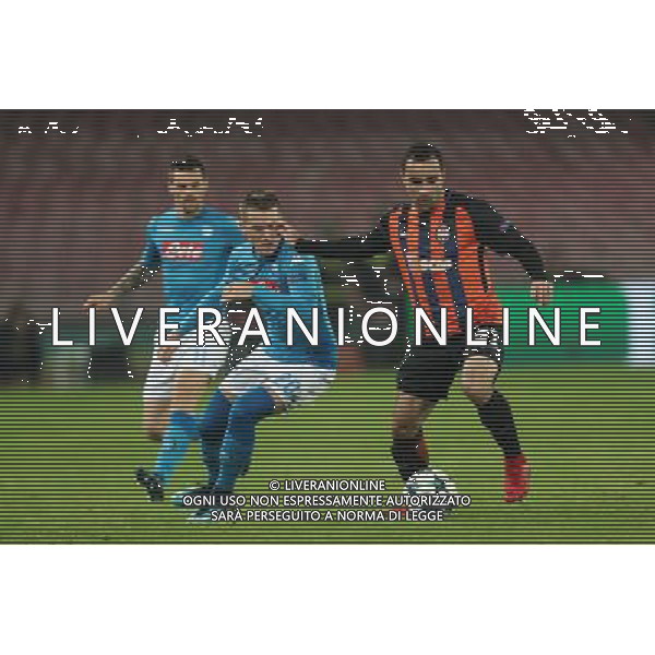 NAPOLI - SHAKHTAR DONETSK CHAMPIONS LEAGUE 21 NOVEMBRE 2017 NELLA FOTO ISMAILY, ZIELINSKI ©MOSCA / AGENZIA ALDO LIVERANI SAS 