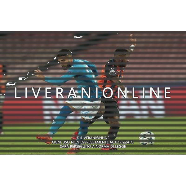 NAPOLI - SHAKHTAR DONETSK CHAMPIONS LEAGUE 21 NOVEMBRE 2017 NELLA FOTO LORENZO INSIGNE, FRED ©MOSCA / AGENZIA ALDO LIVERANI SAS 