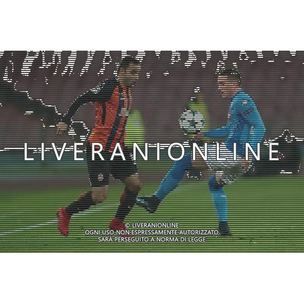 NAPOLI - SHAKHTAR DONETSK CHAMPIONS LEAGUE 21 NOVEMBRE 2017 NELLA FOTO ISMAILY, ZIELINSKI ©MOSCA / AGENZIA ALDO LIVERANI SAS 