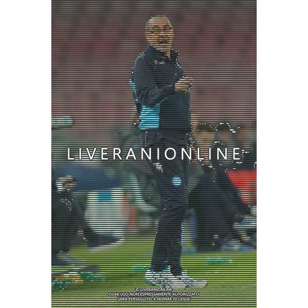 NAPOLI - SHAKHTAR DONETSK CHAMPIONS LEAGUE 21 NOVEMBRE 2017 NELLA FOTO MAURIZIO SARRI ©MOSCA / AGENZIA ALDO LIVERANI SAS 